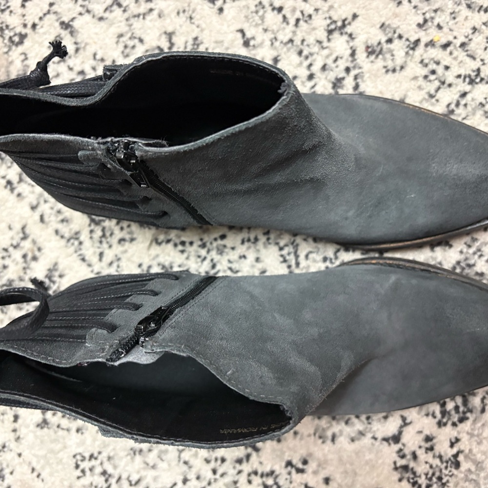 Good Feet Gray Ankle Boots for Women